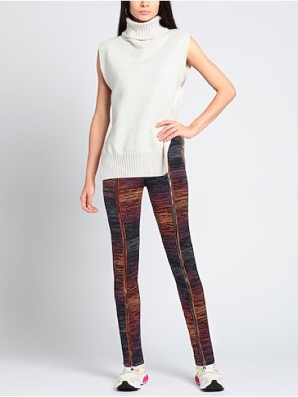 ROTATE Birger Christensen Wendy Knit Space Dye Pants Size US 2